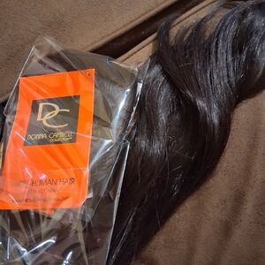 Donna Campbell 100% Human Hair Weave - Natural Black